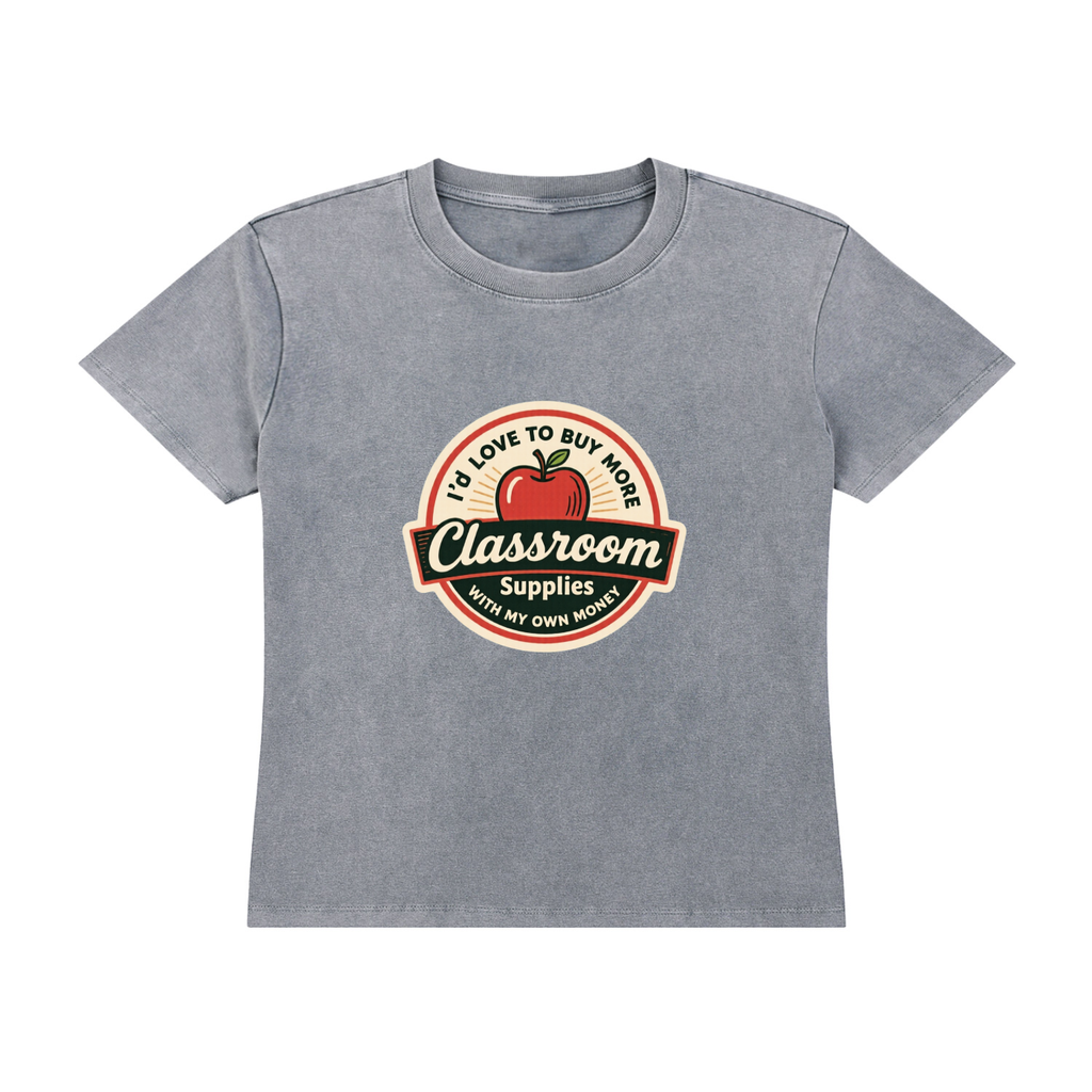 Vintage Wash Drop Shoulder T-shirt