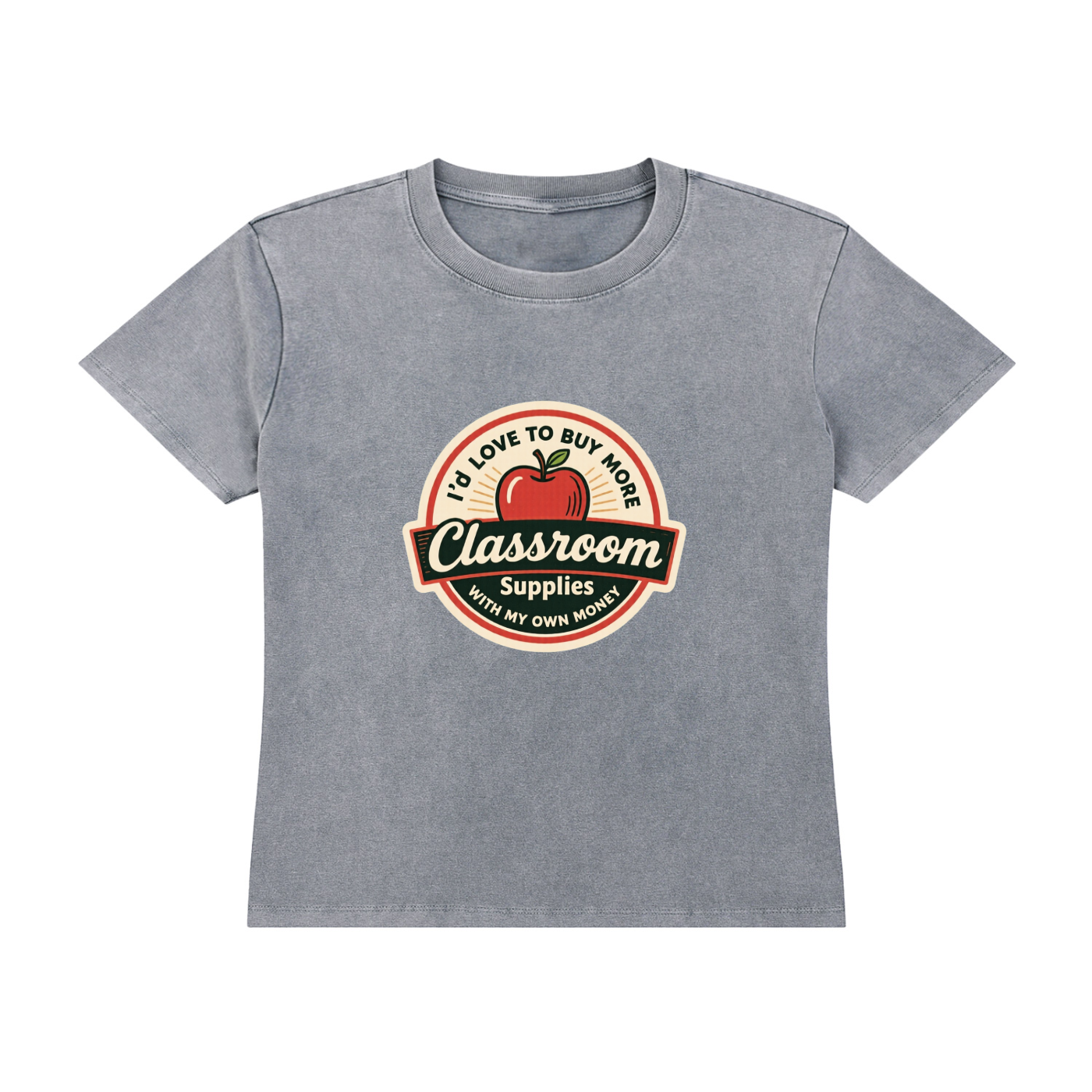 Vintage Wash Drop Shoulder T-shirt