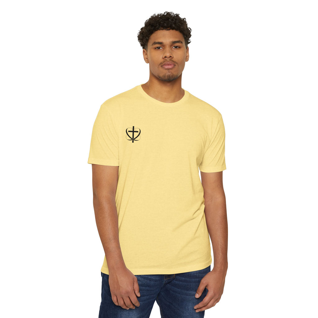 Christian Frog Relaxation Tee — "Giving all the Grace and Glory to God"