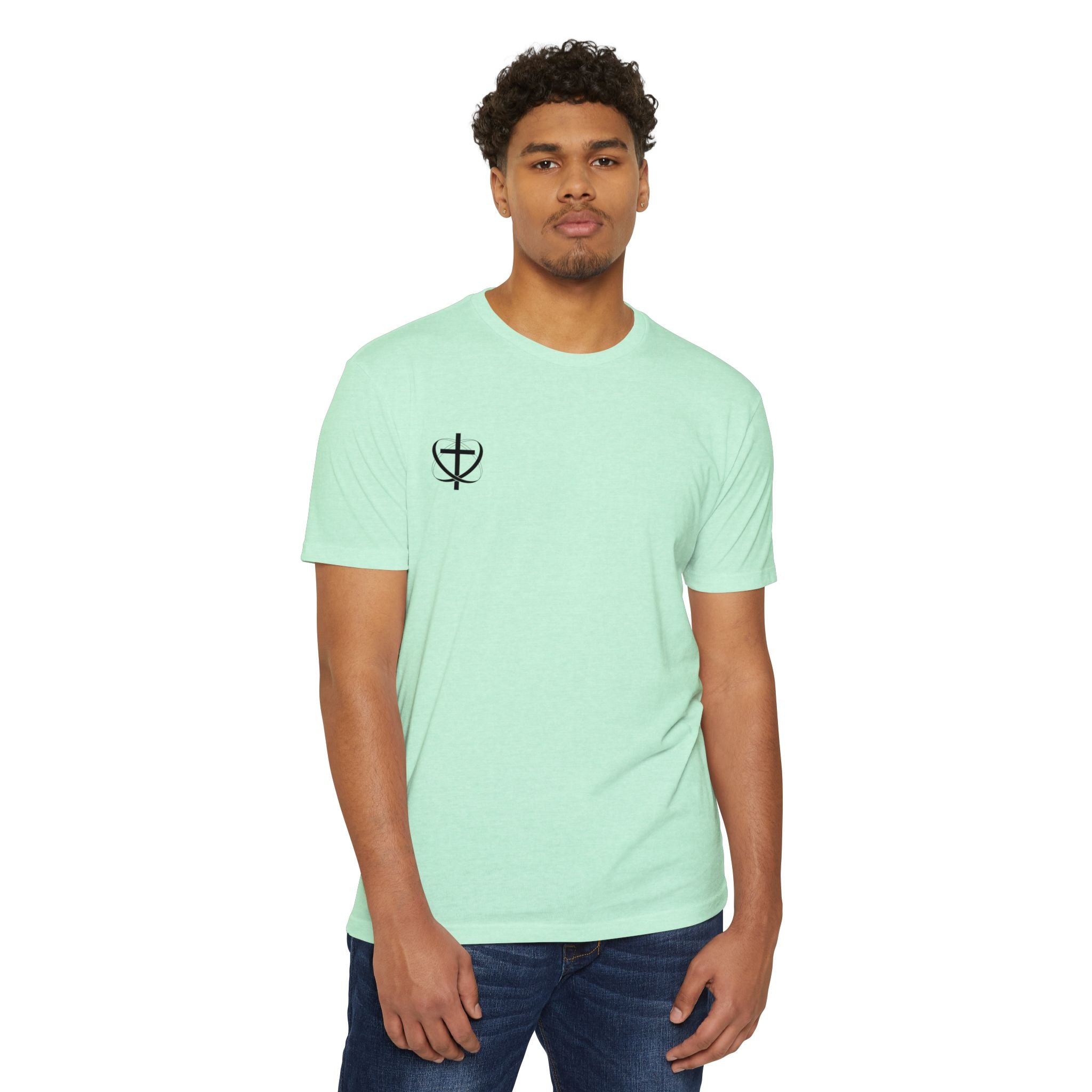 Christian Frog Relaxation Tee — "Giving all the Grace and Glory to God"