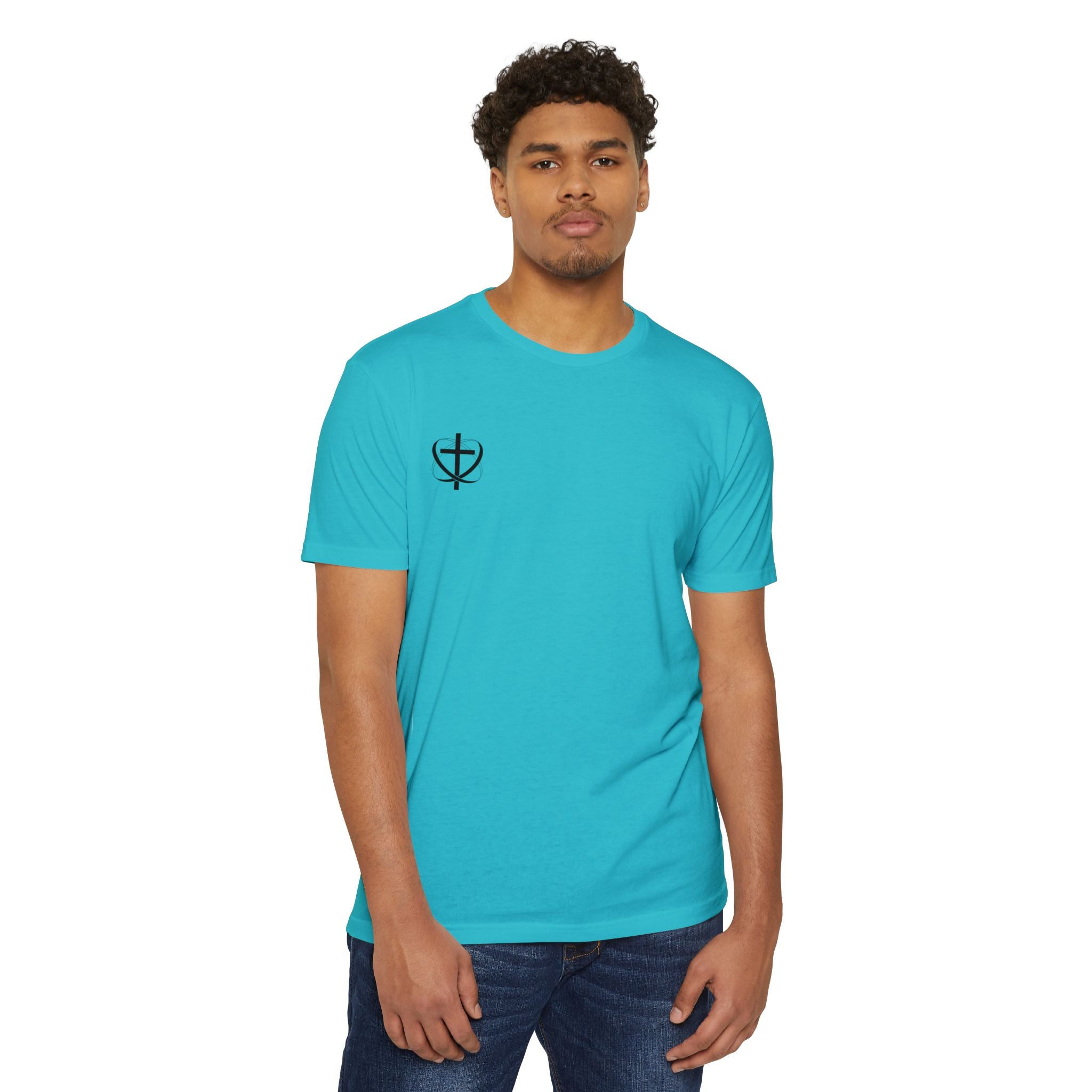 Christian Frog Relaxation Tee — "Giving all the Grace and Glory to God"