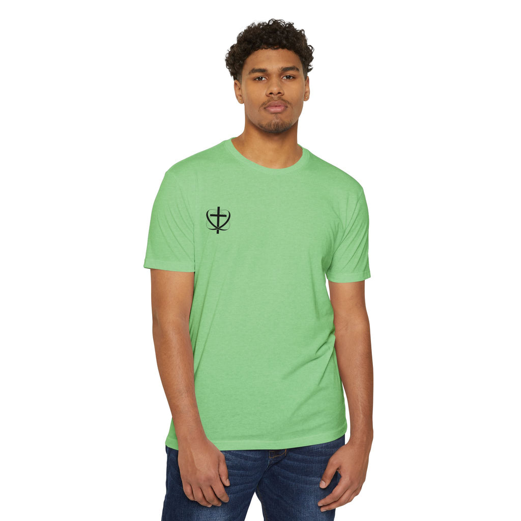 Christian Frog Relaxation Tee — "Giving all the Grace and Glory to God"