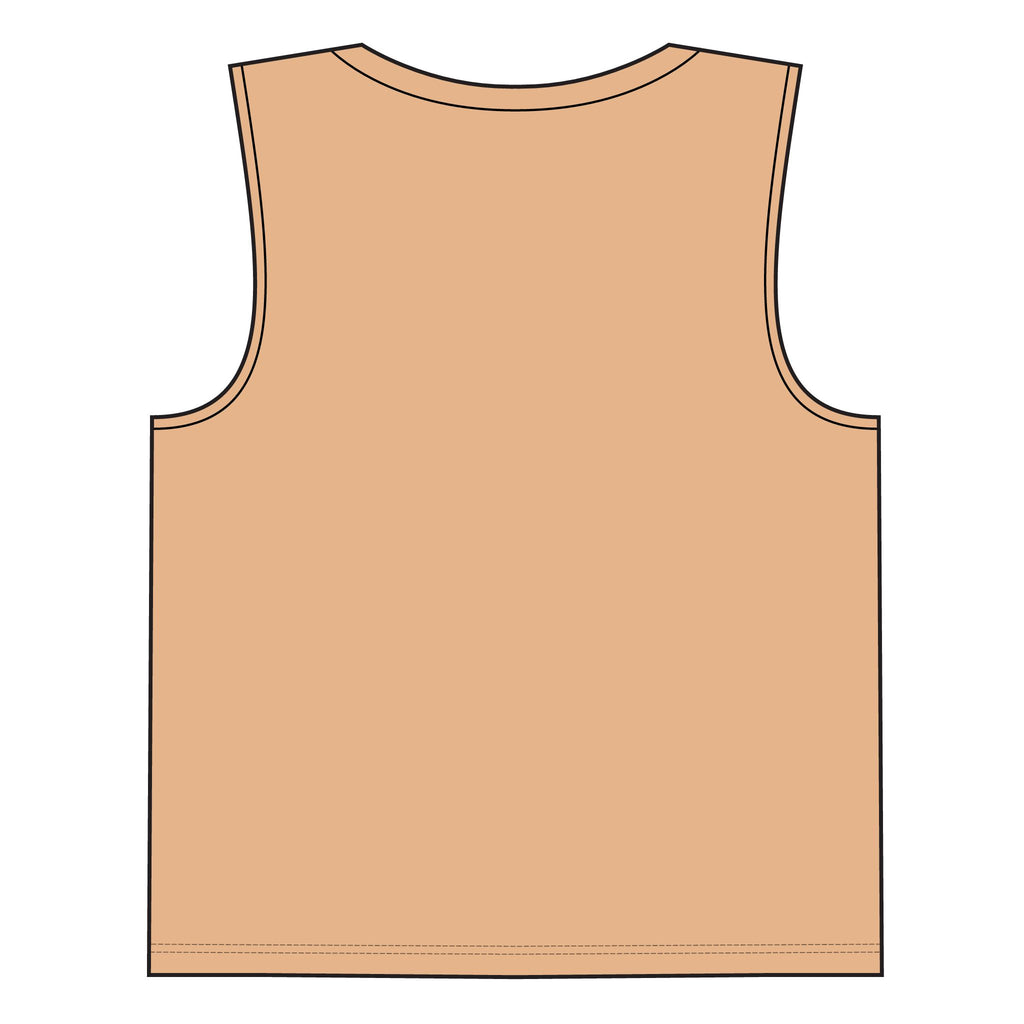 Fearless Women's Muscle Tank — "Fearless" Empowerment Graphic