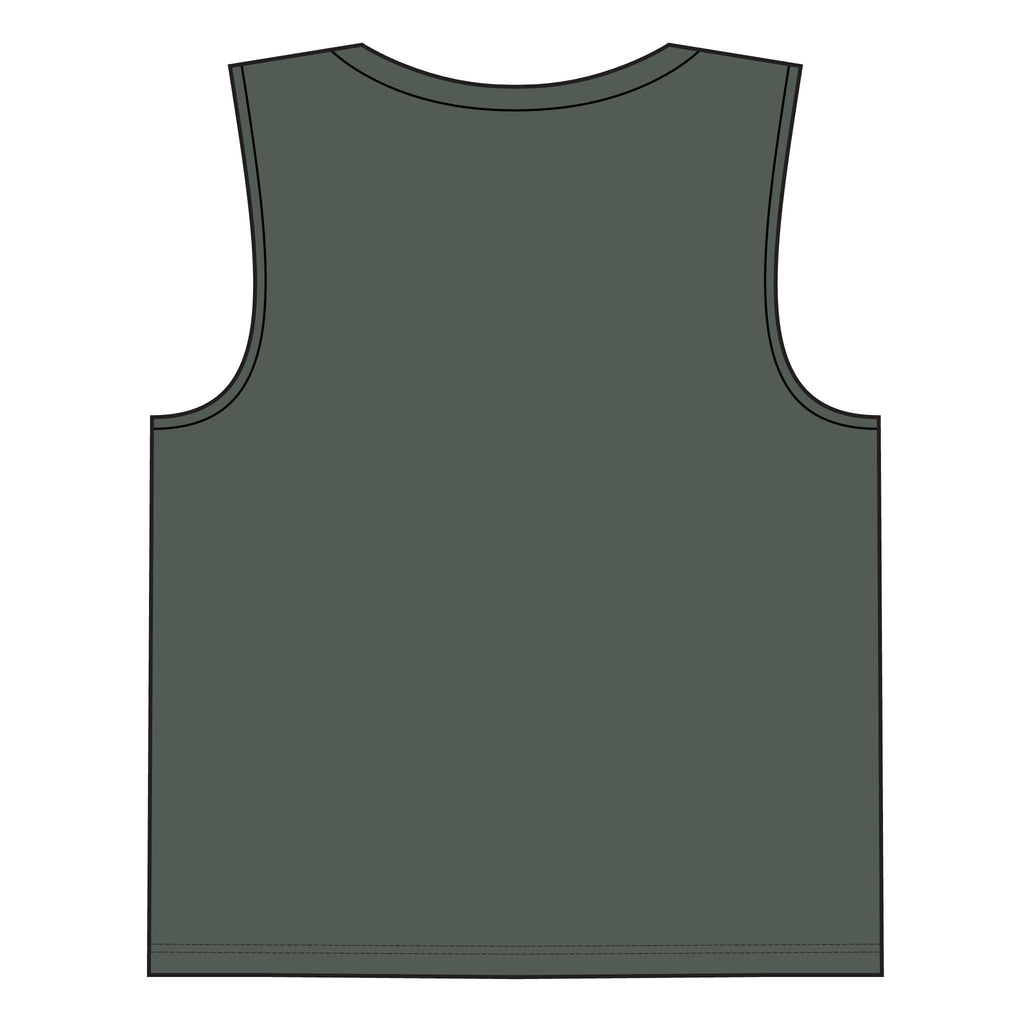 Fearless Women's Muscle Tank — "Fearless" Empowerment Graphic