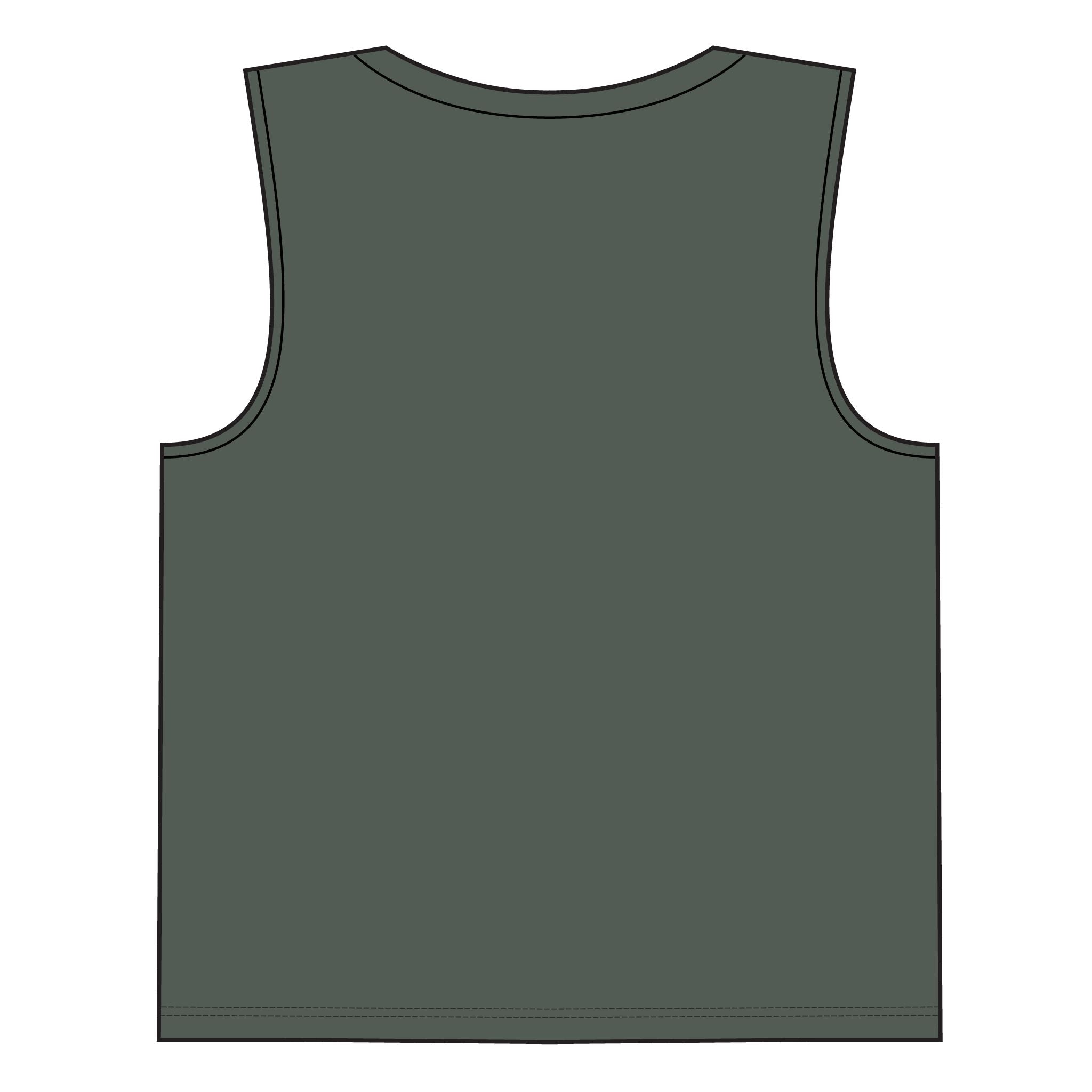 Fearless Women's Muscle Tank — "Fearless" Empowerment Graphic