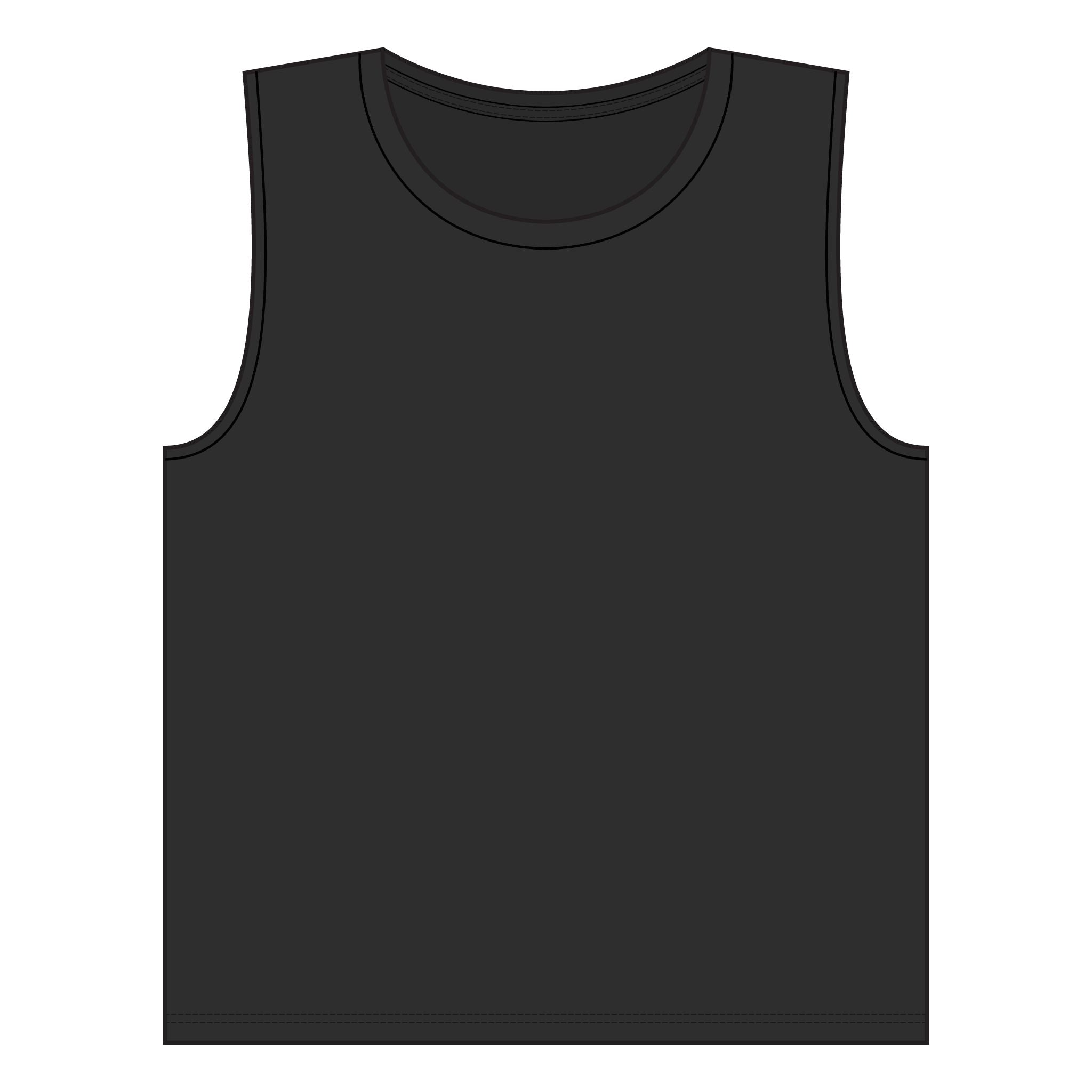 Fearless Women's Muscle Tank — "Fearless" Empowerment Graphic