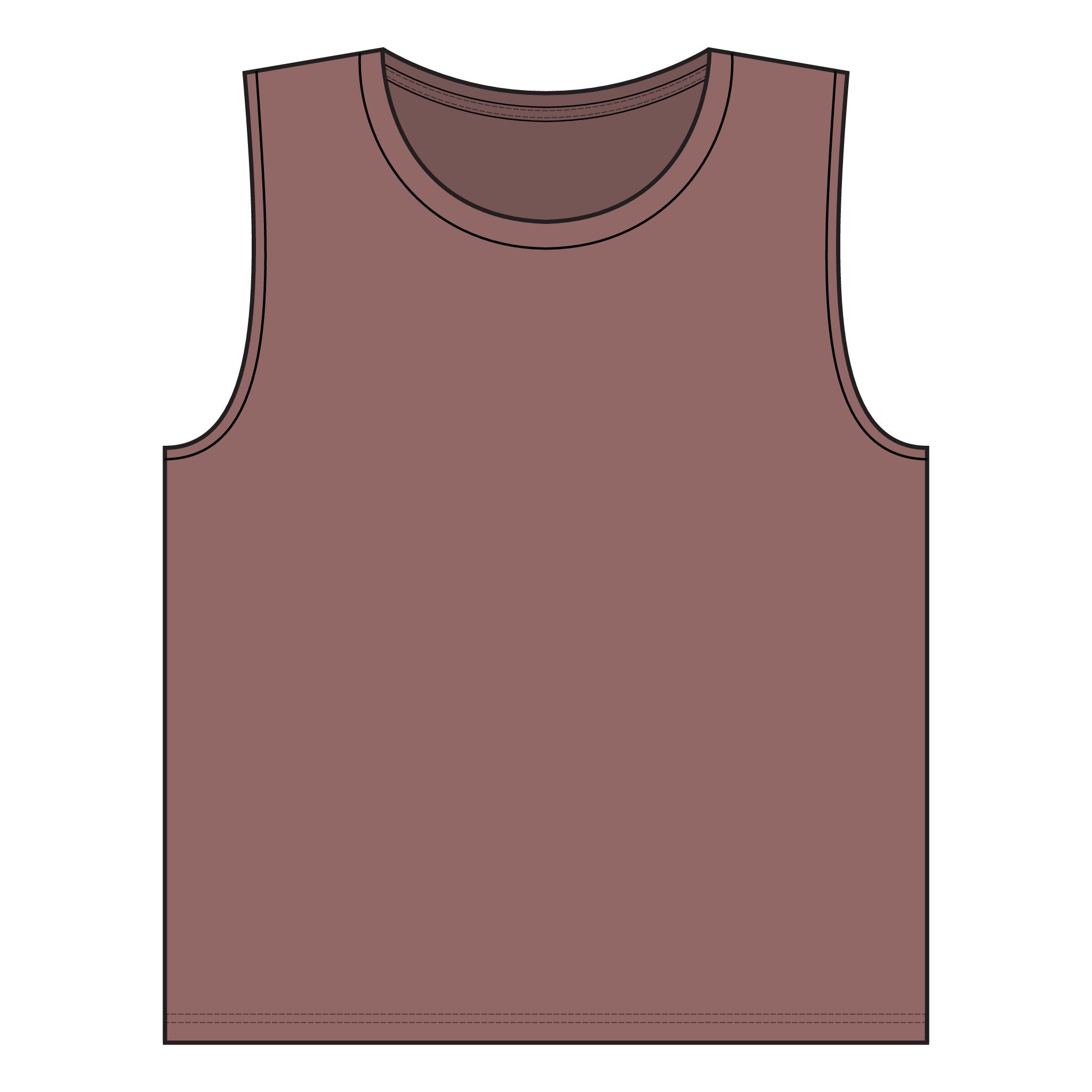 Fearless Women's Muscle Tank — "Fearless" Empowerment Graphic