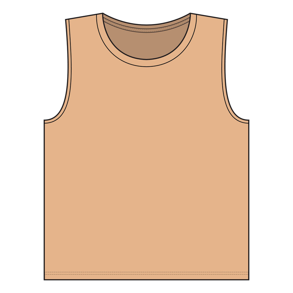 Fearless Women's Muscle Tank — "Fearless" Empowerment Graphic