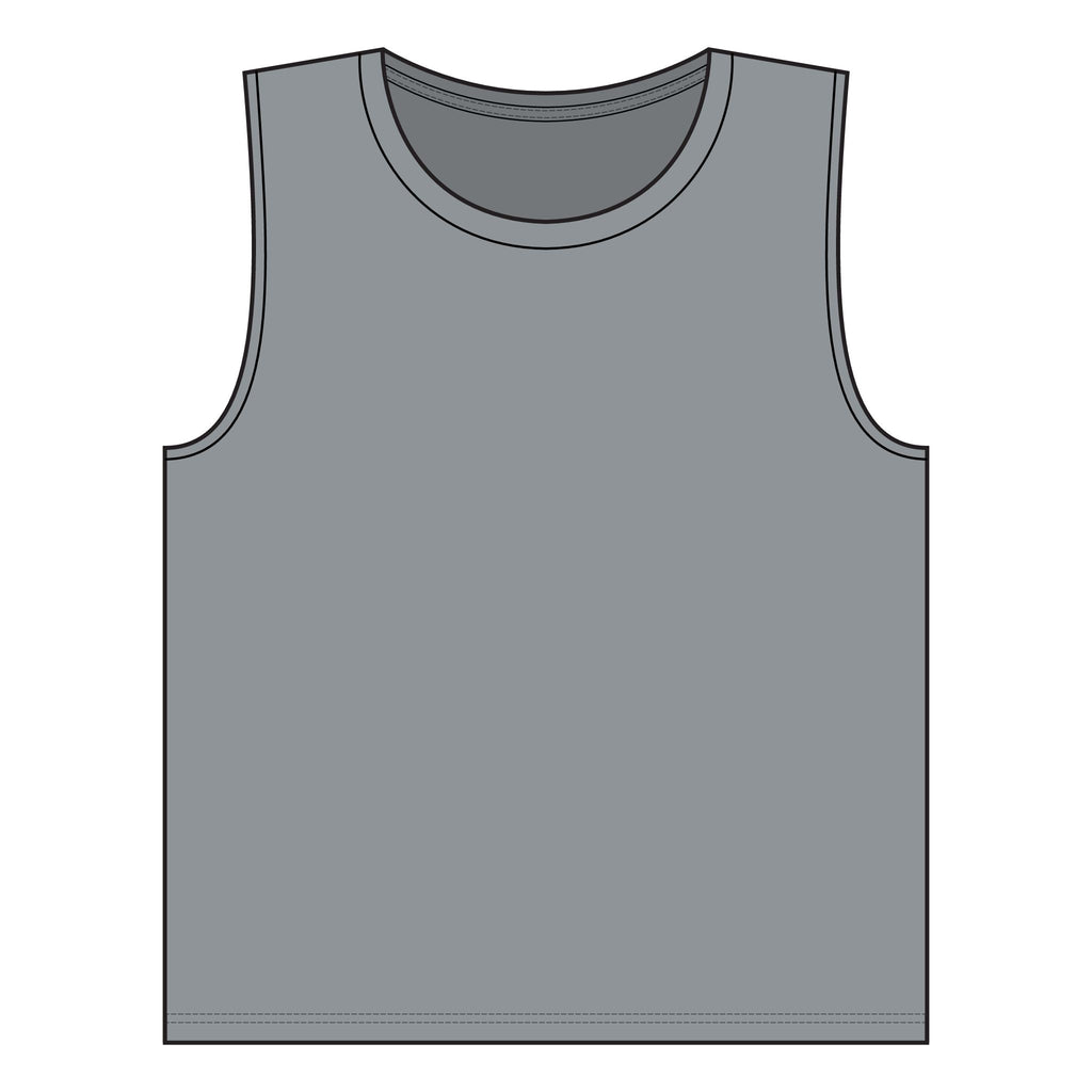 Fearless Women's Muscle Tank — "Fearless" Empowerment Graphic