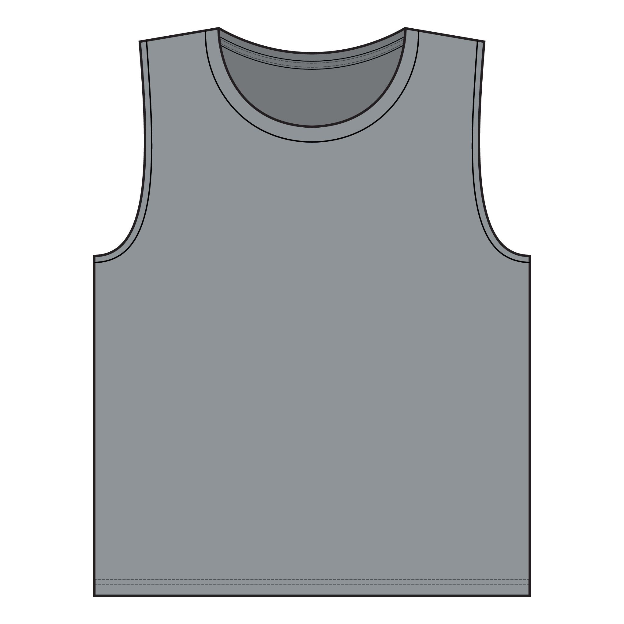 Fearless Women's Muscle Tank — "Fearless" Empowerment Graphic