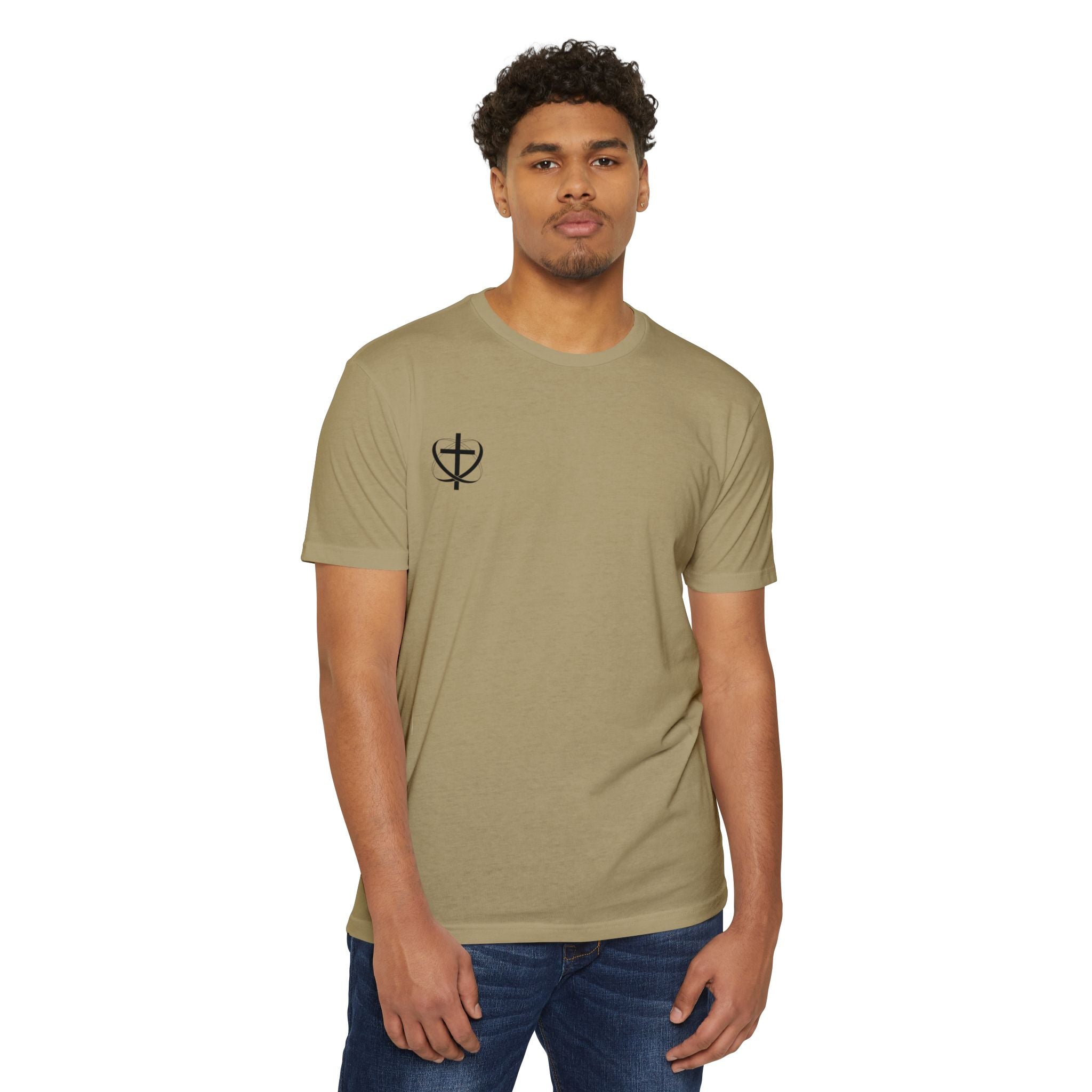Christian Frog Relaxation Tee — "Giving all the Grace and Glory to God"