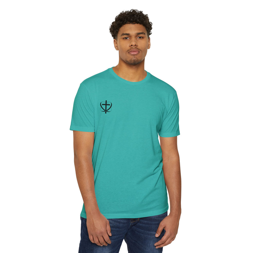 Christian Frog Relaxation Tee — "Giving all the Grace and Glory to God"