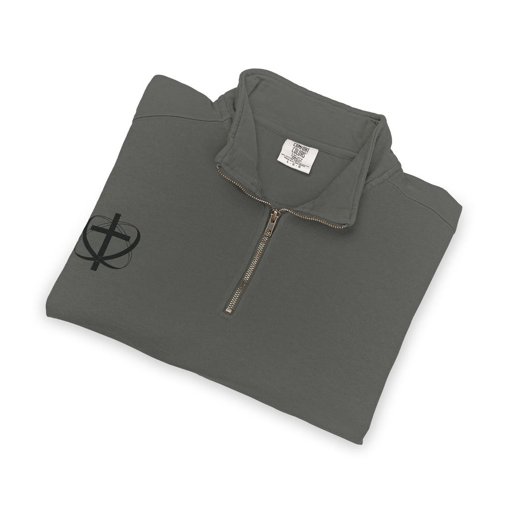Faith Boat Scene Quarter-Zip Sweatshirt