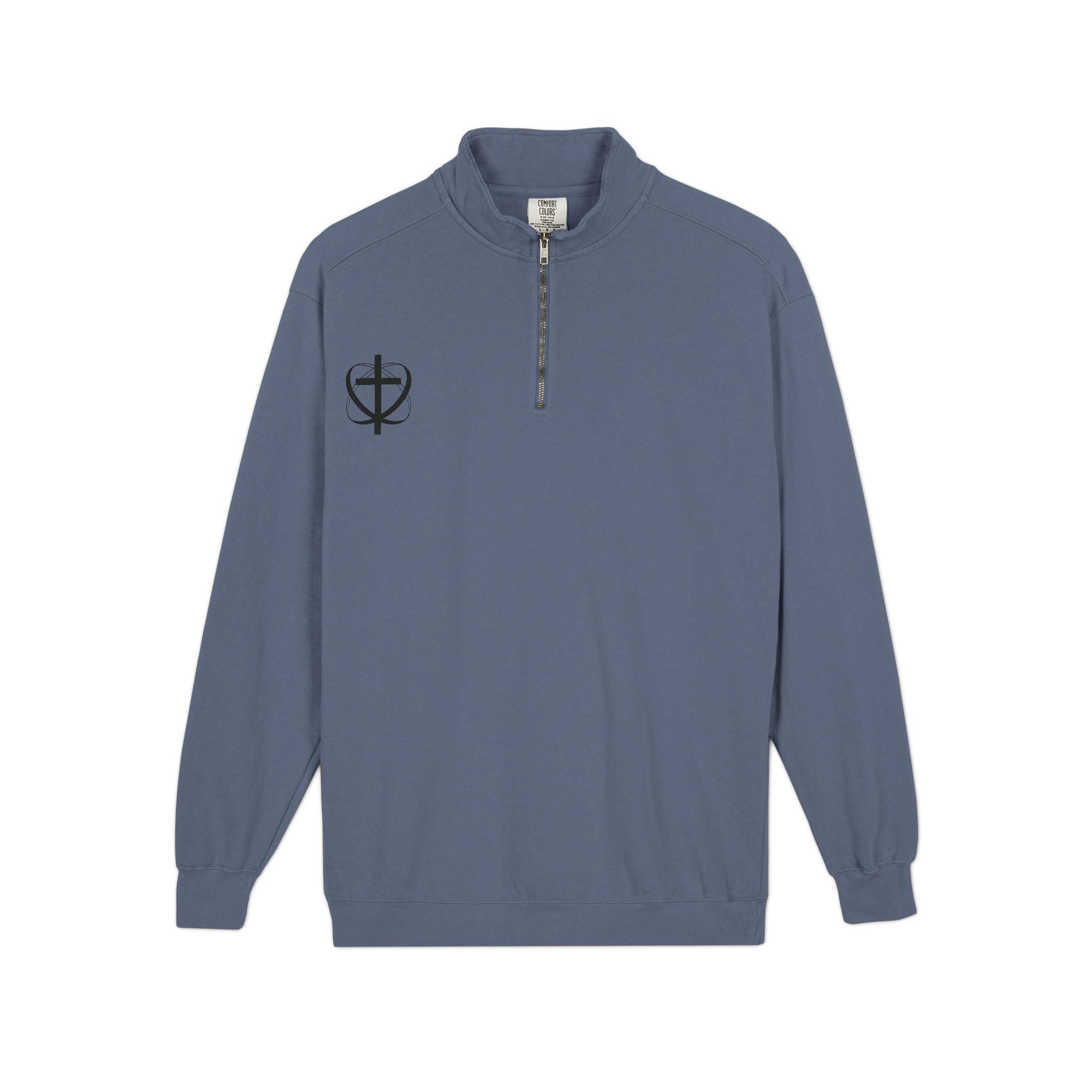 Faith Boat Scene Quarter-Zip Sweatshirt