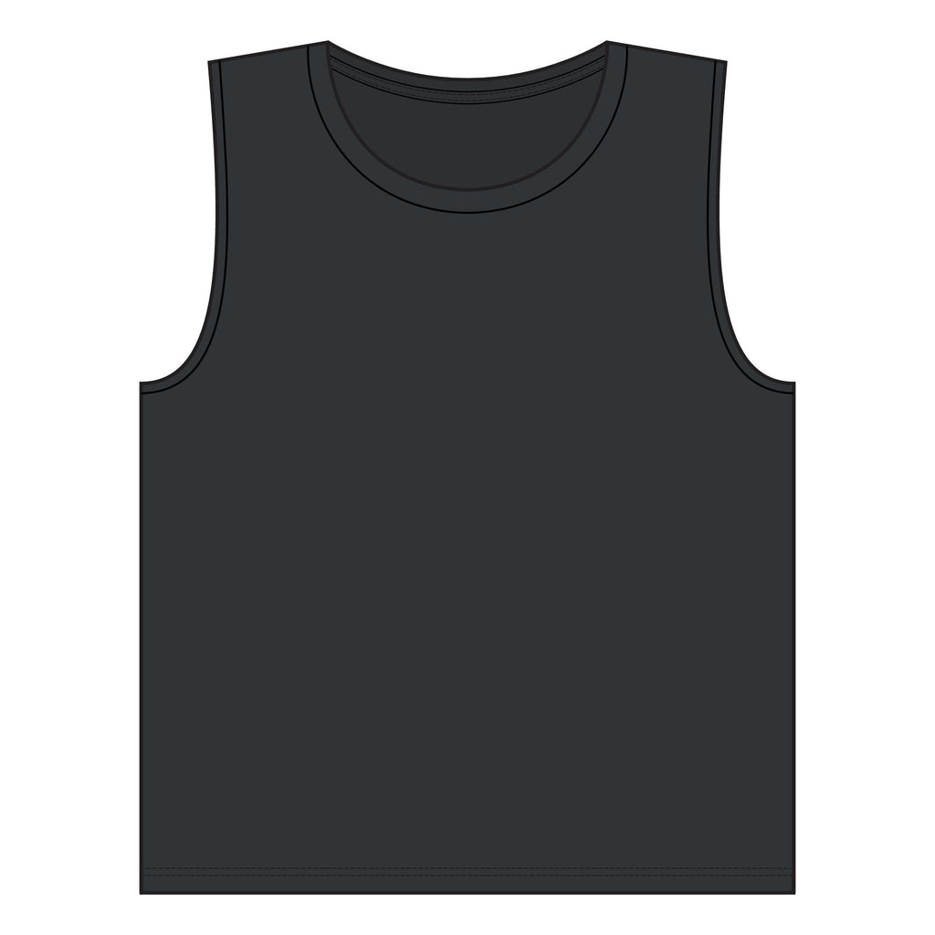 Fearless Women's Muscle Tank — "Fearless" Empowerment Graphic