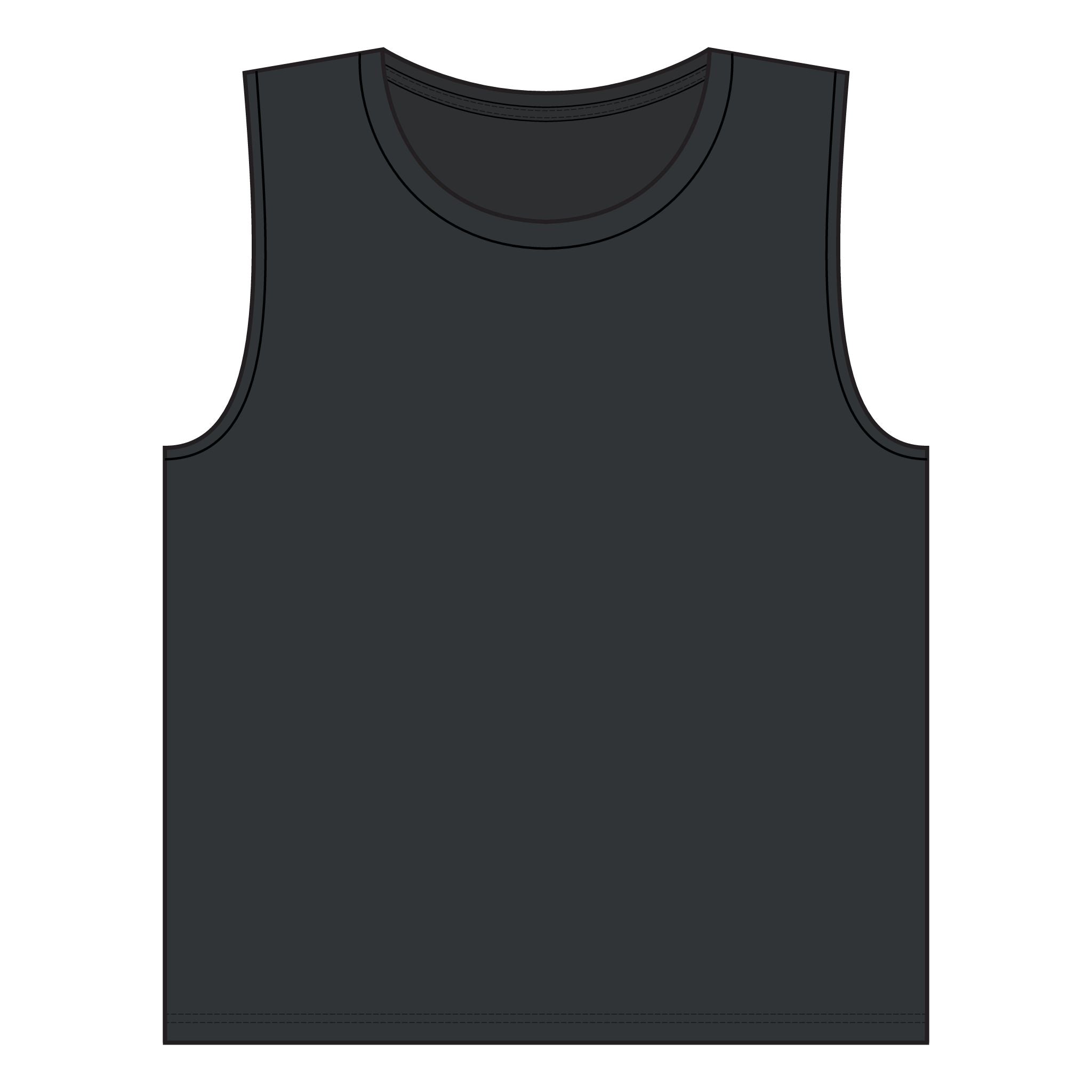 Fearless Women's Muscle Tank — "Fearless" Empowerment Graphic