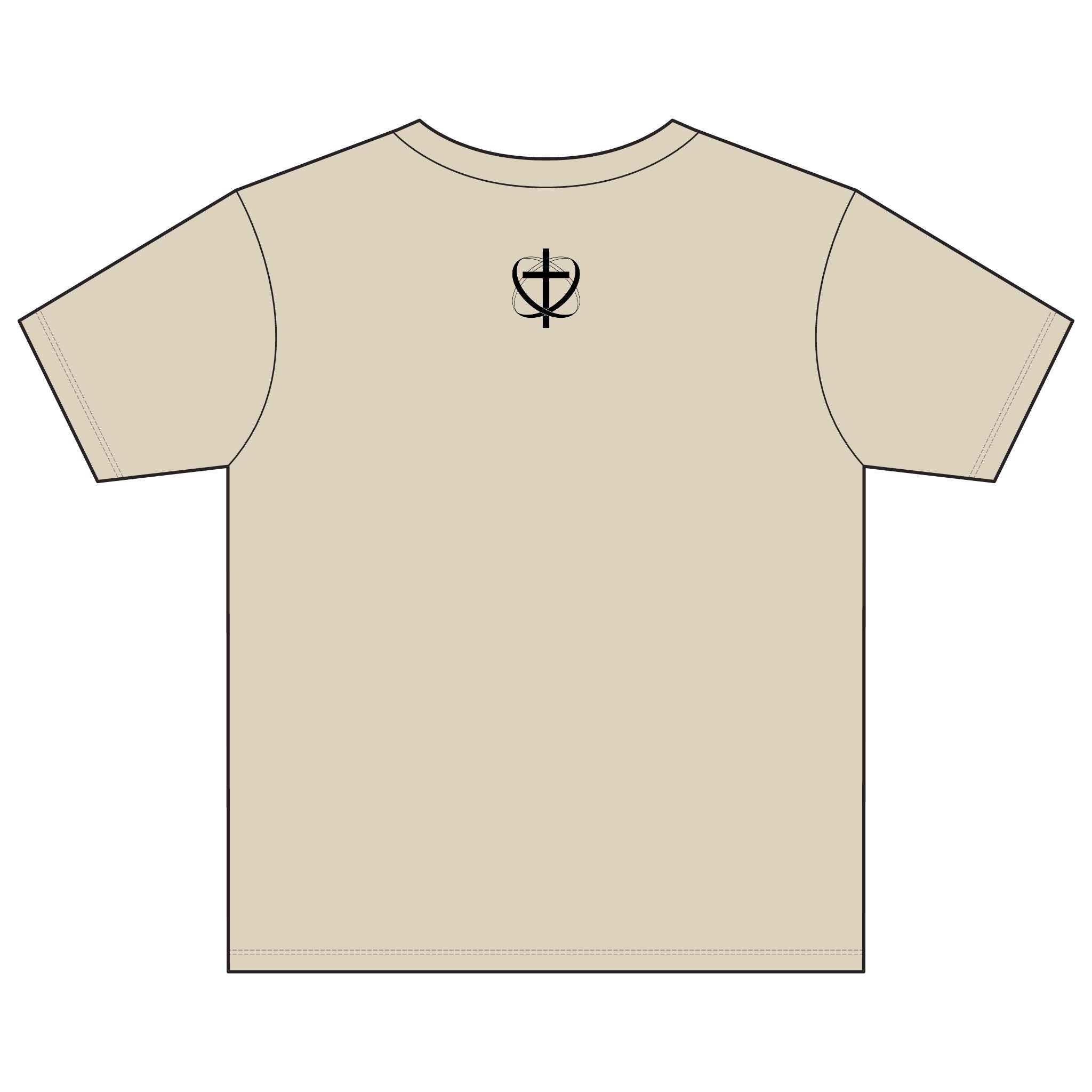 Youth Cotton Tee — Camp Uprising Christian Retreat Logo