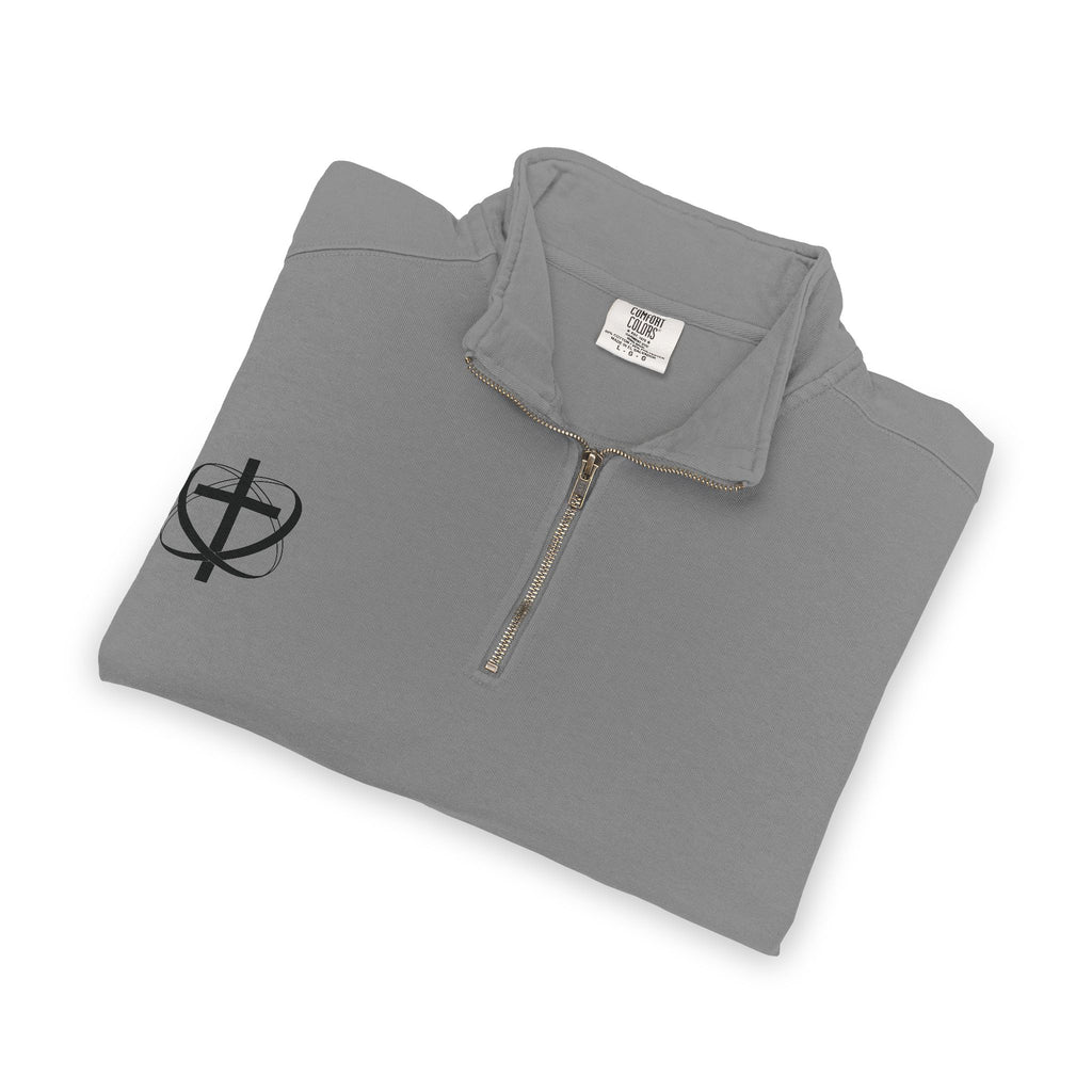 Faith Boat Scene Quarter-Zip Sweatshirt