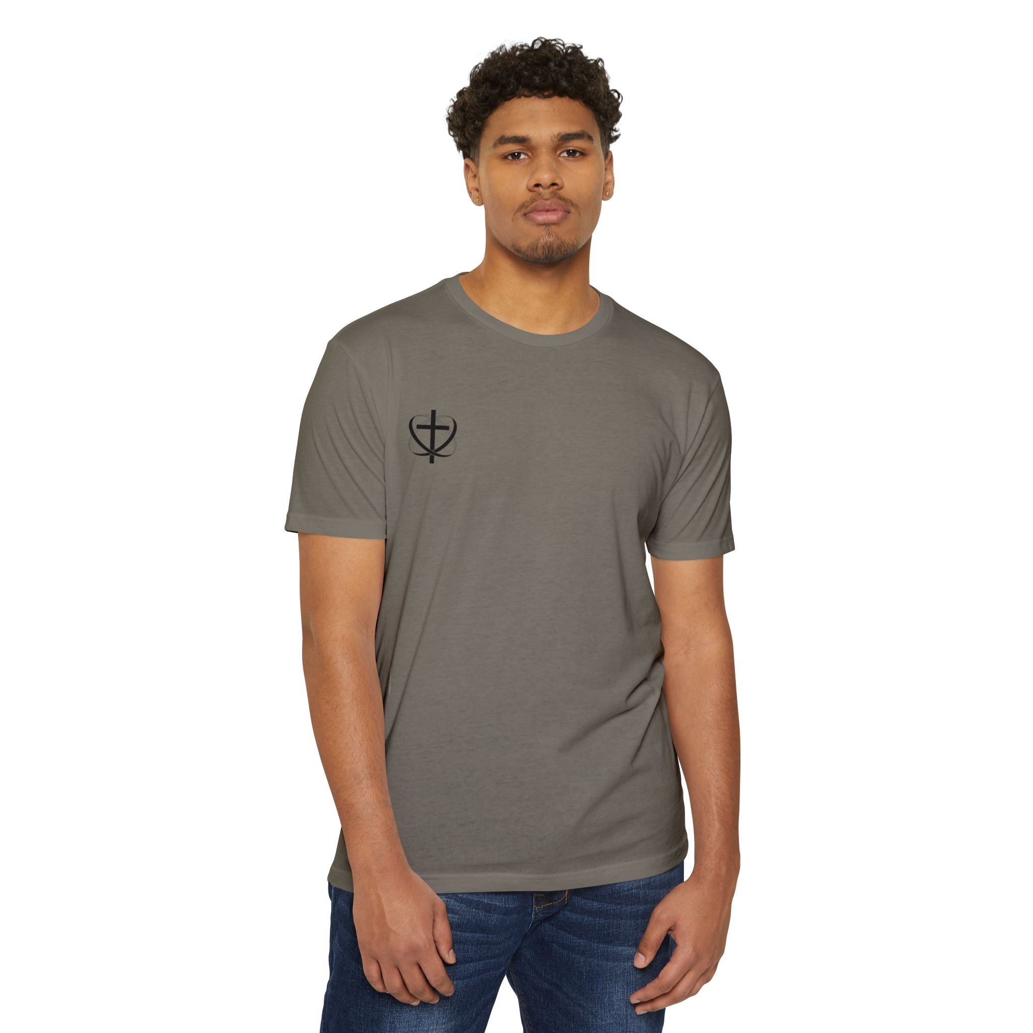 Christian Frog Relaxation Tee — "Giving all the Grace and Glory to God"