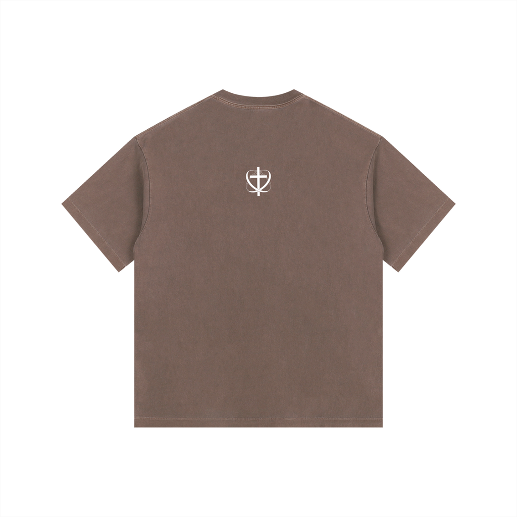 Vintage Washed Oversized Cotton T-Shirt