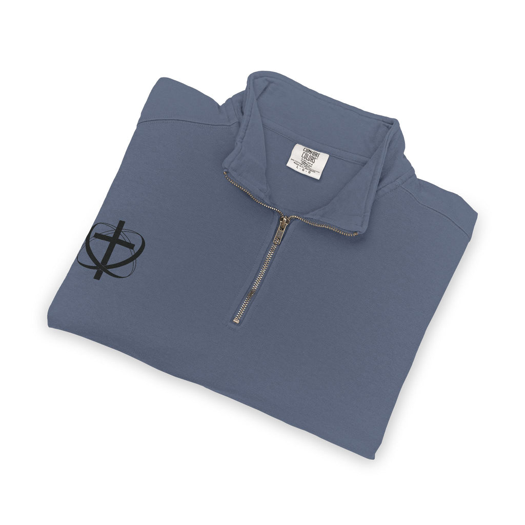 Faith Boat Scene Quarter-Zip Sweatshirt