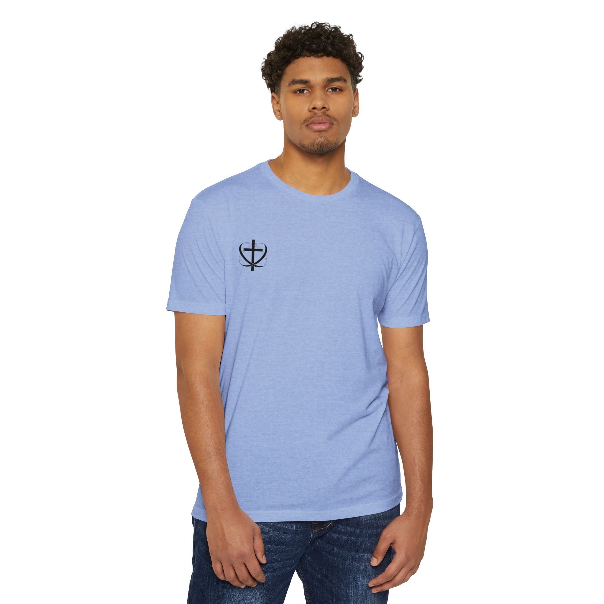 Christian Frog Relaxation Tee — "Giving all the Grace and Glory to God"