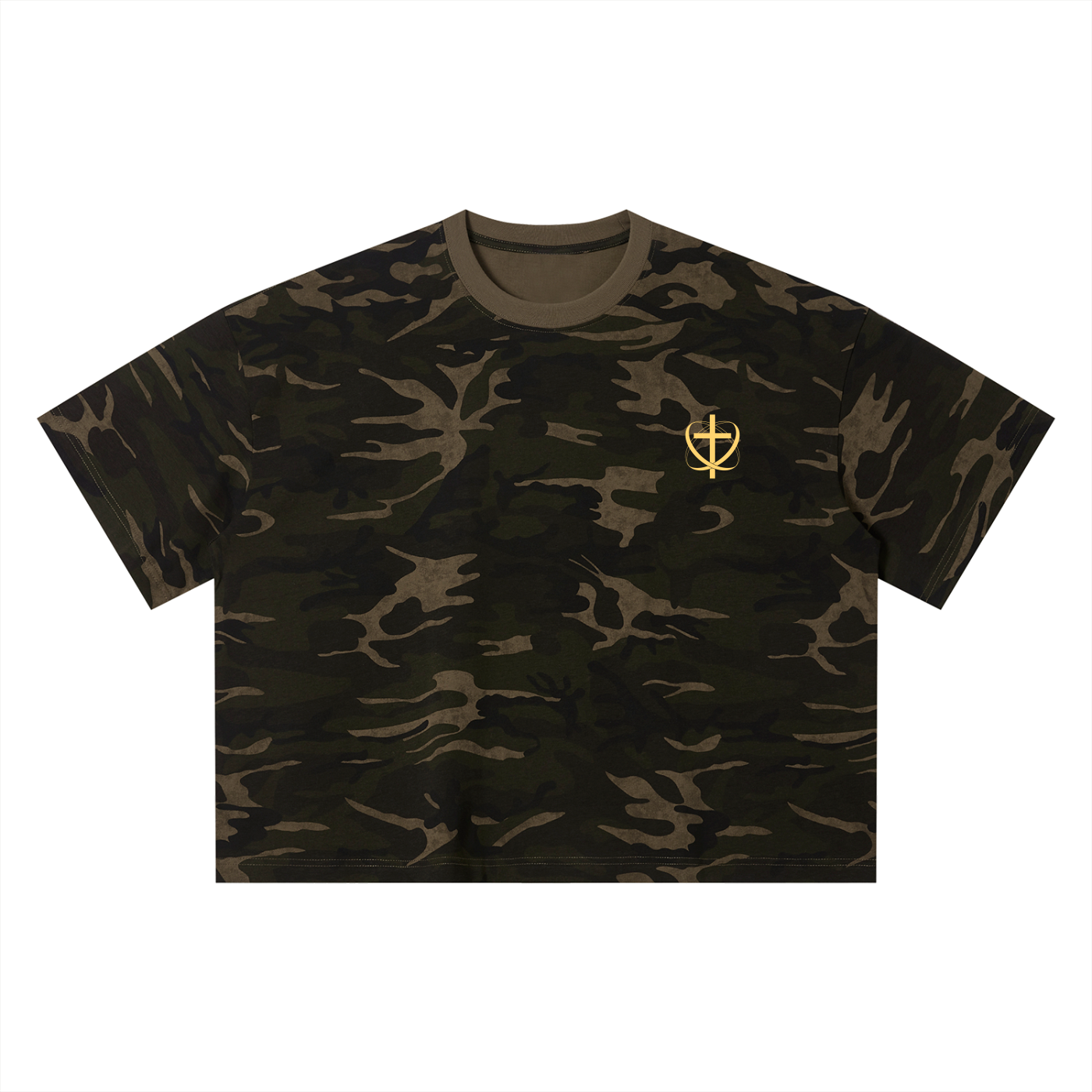 Unisex Camo Boxy T-Shirt
