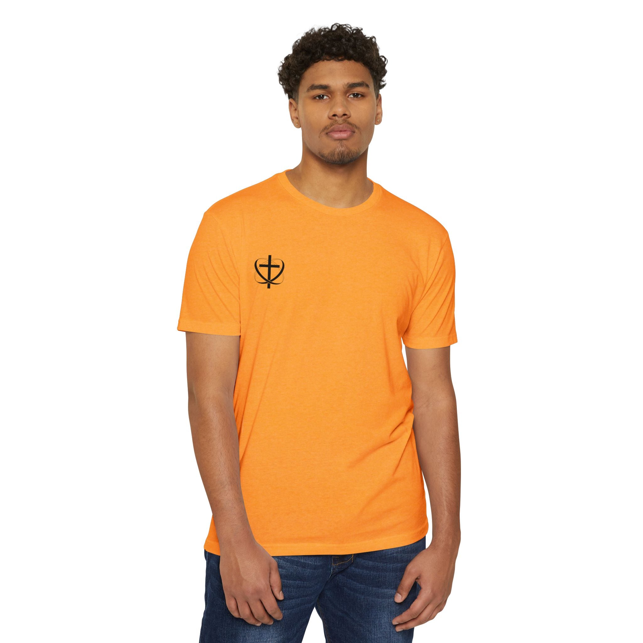 Christian Frog Relaxation Tee — "Giving all the Grace and Glory to God"