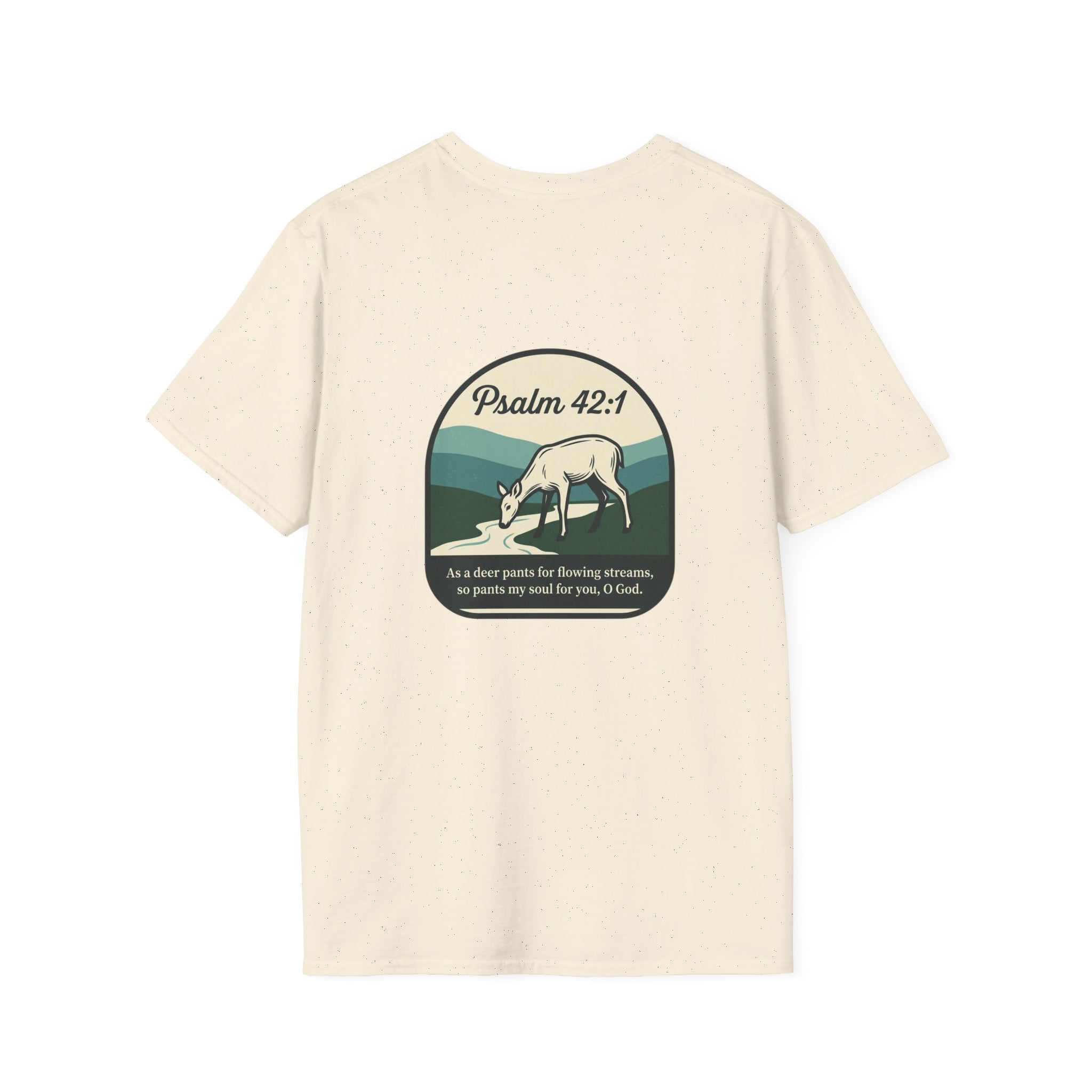 Minimalist White T‑Shirt with Subtle 'With Armor' Chest Text — Casual Everyday Tee