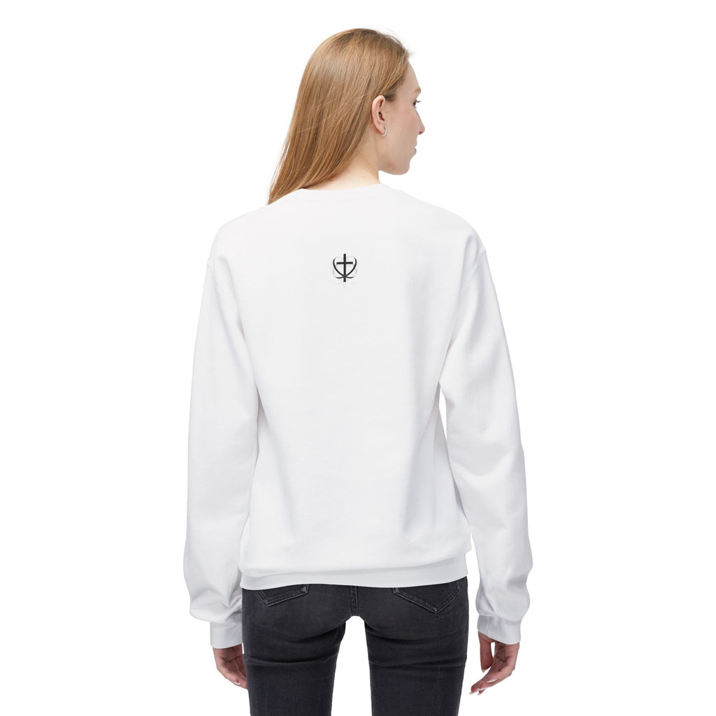 Stand, Kneel Christian Crewneck Sweatshirt — 'When It’s Too Hard to Stand, Kneel' Faith Pullover