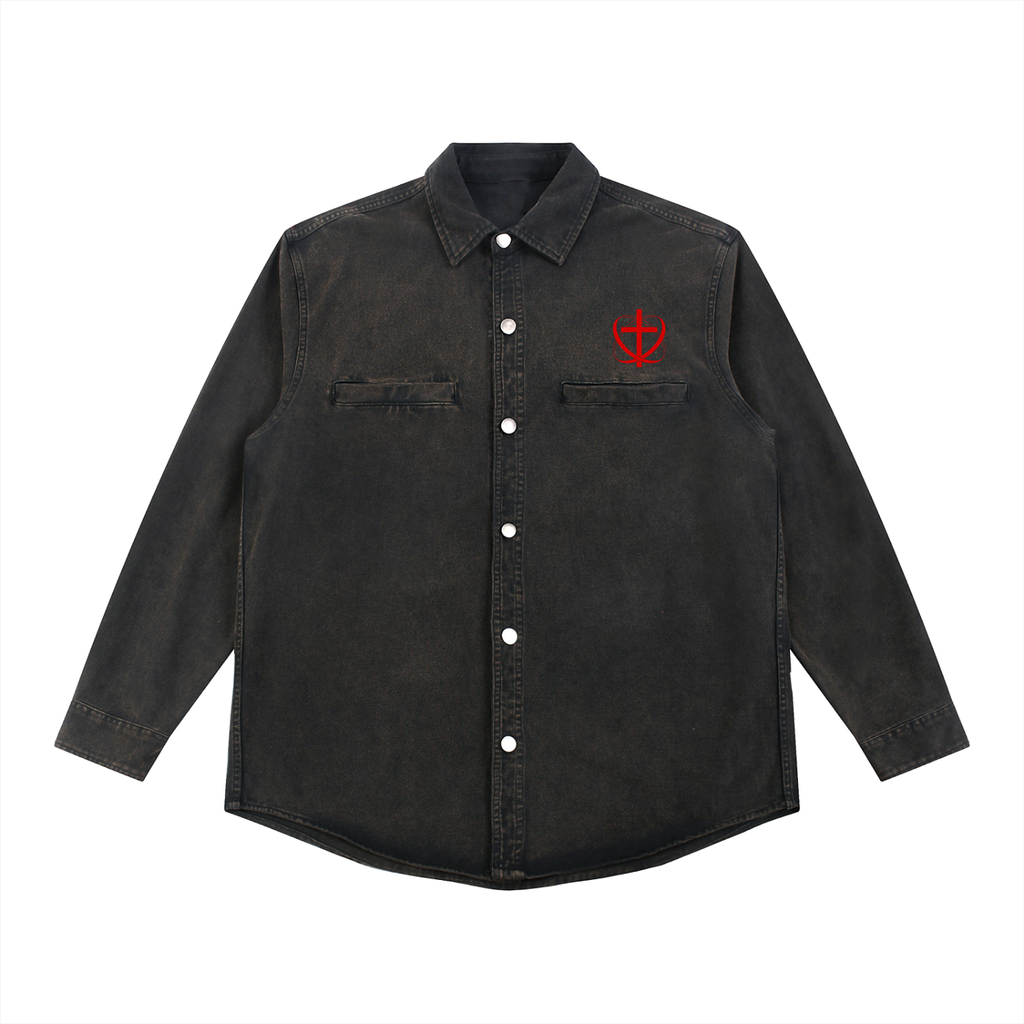Denim Vintage Washed Heavyweight Jacket